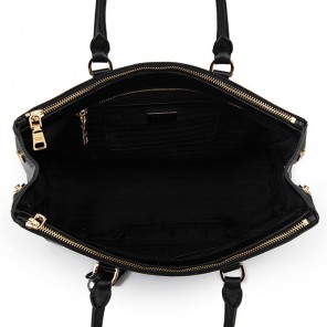 2013 Prada Classic Saffiano Tote Bag 1786 in Black
