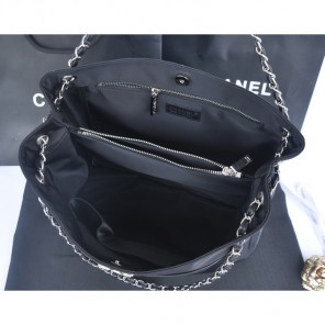 2014 Chanel Shoulder Bag PVC A66395 Black