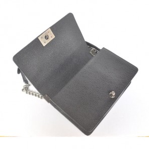 2015 Chanel Boy Flap Shoulder Bag Caviar Leather A67086 Black