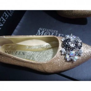 2015 Mcqueen women Flats shoes