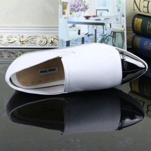 2016 Miu Miu women shoes in Cowhide leather