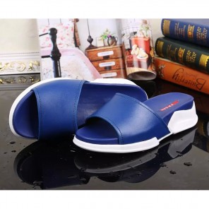 2016 Prada women slippers in Calfskin leather