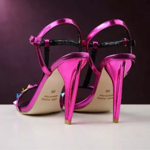 2016 Valentino women Sandals shoes with Heel Height 9.5cm