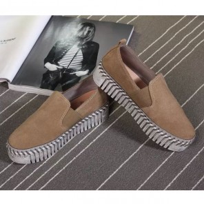 2016 chanle shoes in Nubuck leather