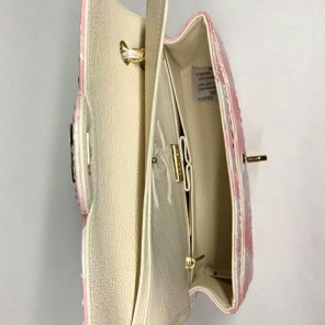 2018 Chanel Classic Flap Bag Original Python Leather