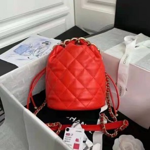2021 Chanel drawstring bag