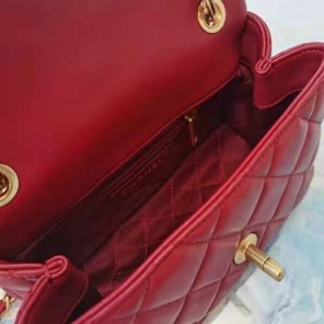 2021 Chanel flap bag with top handle