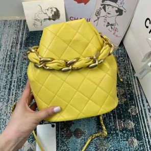 2021 Chanel large drawstring bag