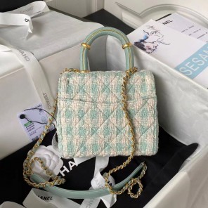2023 Chanel MINI FLAP BAG WITH TOP HANDLE