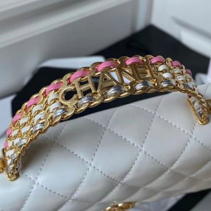 2023 Chanel MINI FLAP BAG WITH TOP HANDLE