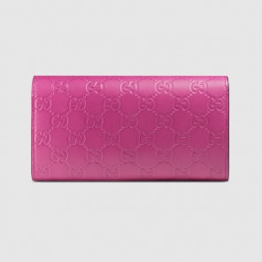Gucci Bow leather GG continental wallet 388679 CWC1G 5594