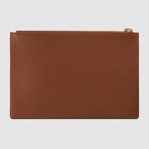 Gucci Embroidered GG Supreme pouch 431416 K05ZG 8528