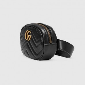 Gucci GG Marmont matelasse leather belt bag 476434 DSVRT 1000