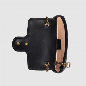 Gucci GG Marmont matelasse leather super mini bag 476433 DSVRT 1000