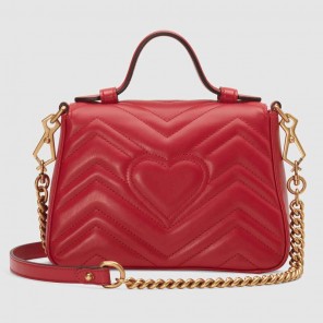 Gucci GG Marmont mini top handle bag 547260 DTDIT 6433