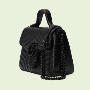 Gucci GG Marmont mini top handle bag 702563 DTDFV 1000