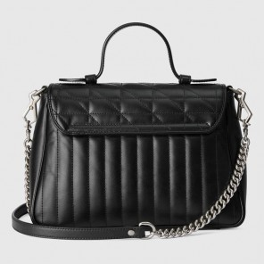 Gucci GG Marmont small top handle bag 498110 UM8AN 1000