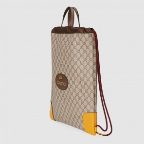 Gucci GG Supreme drawstring backpack 473872 K9RKT 8858