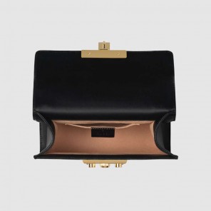 Gucci Padlock small GG bees shoulder bag 409487 9F26G 8319