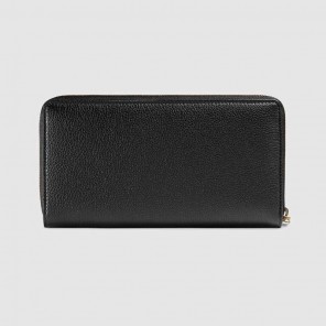Gucci Print leather zip around wallet 496317 0GCAT 8163