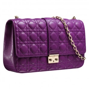 Large purple leather 