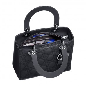 Black matt leather 