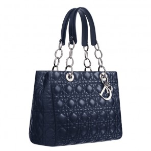 Navy leather 