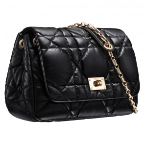 Small black leather 