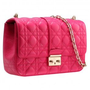 Fuchsia leather 