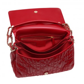 Red leather 