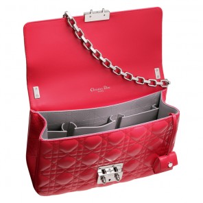 Crimson red leather 