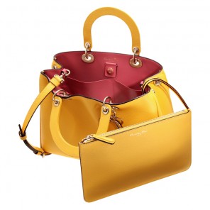 Small sunflower bullcalf leather 