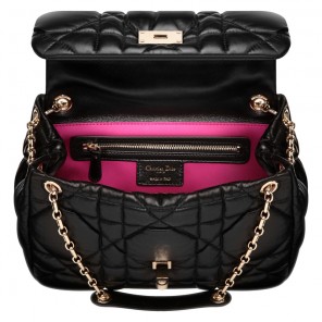 Small black leather 