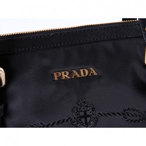BR4253 Black Jacquard Nylon