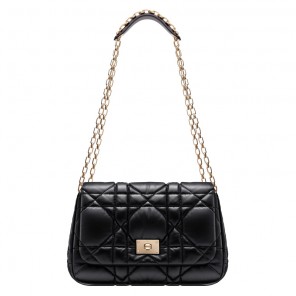 Small black leather 