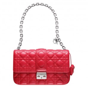 Crimson red leather 