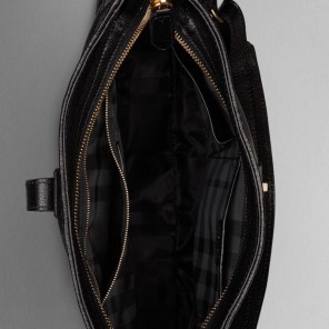 GRAINY LEATHER HOBO