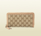 2013 Gucci bamboo tassel zip around wallet 224253 FWHCZ 8594