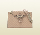 2013 Gucci emily antique rose guccissima leather shoulder bag 295403 AA61G 2729