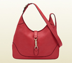 2013 Gucci jackie begonia pink leather shoulder bag 277520 A7M0G 6620