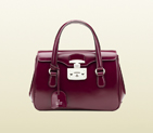2013 Gucci lady lock leather top handle bag 331827 CLG0F 5227