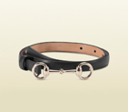2013 Gucci leather skinny belt with horsebit buckle 282349 BGH0G 1000