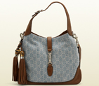 2013 Gucci new jackie denim GG canvas shoulder bag 246907 FQY8G 8675