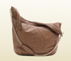 2013 Gucci soho maple brown leather shoulder bag with chain strap 308981 A7M0G 2527