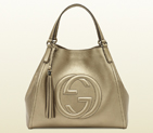 2013 Gucci soho metallic leather shoulder bag