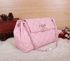 2014 Chanel Flap Shoulder Bag Calfskin Leather A92248 in Cherry A92248