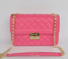 2014 Chanel Flap Shoulder Bag in Sheepskin Leather A67971 Rose