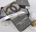 2014 Chanel Graffiti Printed Canvas Zippy Wallet A227 Black