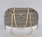 2014 Chanel Jersey and Lambskin Camera Case A32055 White A32055
