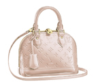 2014 Louis Vuitton Alma BB LG MONOGRAM VERNIS M90064